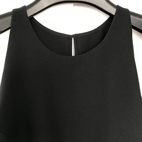 A.L.C. NWT Black Joanna Timeless Open Back Shelf bra Jumpsuit/Romper Sz 14 - Picture 8 of 14